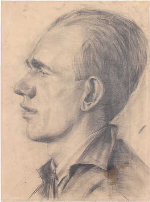 Мадер Карл. Мужской портрет 